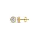Alier Studio Sol Diamond Studs Øreringe Guld 0,72 ct. AS018