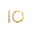 Alier Studio Noa Diamond Hoop Øreringe Guld 0,38 ct. AS026