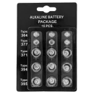 Batteri 15 pcs. Alkaline Batteripakke KXD1042