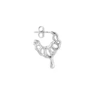 Jane Kønig Butterfly Ørering Single Sølv BH-HS23-S