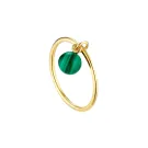 Jane Kønig Bermuda Ring Guldbelagt Sølv BR002-SS22-G