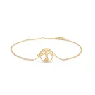 Avilé Jewelry Tree of Life Armbånd Guldbelagt Sølv DI015-GP