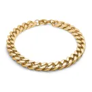 Captena Bulldog Panzer 10 mm Armbånd Rustfrit Stål DU20014