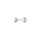 Ania Haie Sphere Barbell Ørering Single Sølv E035-02H