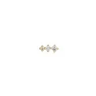 Ania Haie Sparkle Crawler Barbell Ørering Single Guldbelagt Sølv E035-09G