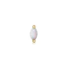 Ania Haie Kyoto Opal Marquise Ørering Single Sølv E035-12G