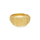 Jane Kønig Organic Signet Ring Guldbelagt Sølv EBOSR-XJK23-G