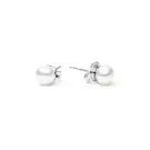 Gaura Natural Pearls Pearl Øreringe Sølv EFB06-N