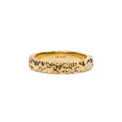 IX Studios Crunchy Class Ring Guldbelagt Sølv DMN0313GD