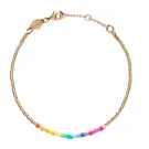 ANNI LU Golden Rainbow Armbånd Guldbelagt Messing 231-10-13