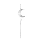 Jane Kønig Half Moon Ørering Single Sølv HMEP-XJK24-1-S