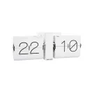 Karlsson Flip Clock No Case Bordur KA5602WH