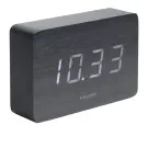 Karlsson Alarm Clock Square Vækkeur KA5653BK