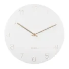 Karlsson Charm Engraved Numbers Wall Clock Vægur KA5762WH