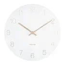 Karlsson Charm Engraved Numbers Wall Clock S Vægur KA5788WH