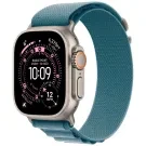 Apple Apple Watch Ultra 3 GPS + Cellular 49mm Natural Titanium Light Blue Alpine Loop Large MEWP4