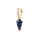 PDPAOLA Naoki Sodalite Ørering Single Guldbelagt Sølv PG01-693-U