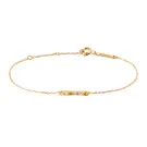 PDPAOLA Rainbow Armbånd Guldbelagt Rustfrit Stål PU01-788-U