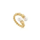 Ania Haie Modern Muse Ring Guldbelagt Sølv R054-05G