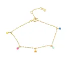 Hultquist Copenhagen Nova Armbånd Guldbelagt Sølv S08142-G