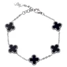 SKØR Clove Black Armbånd Rustfrit Stål SK0034