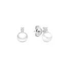 Gaura Natural Pearls Pearl Øreringe Sølv SK24469E