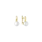 Gaura Natural Pearls Pearl Øreringe Guldbelagt Sølv SK25243GYEL