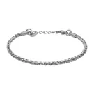 Tom Morris Wheat Chain Armbånd Rustfrit Stål TM00016