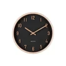 Karlsson Wall Clock Nervadura Small Bordur KA6116BK