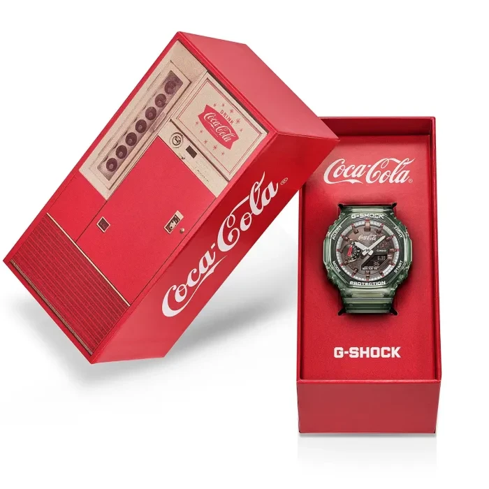 Casio G-Shock Coca-Cola® Collaboration GA-2100CC-3AER - Ditu
