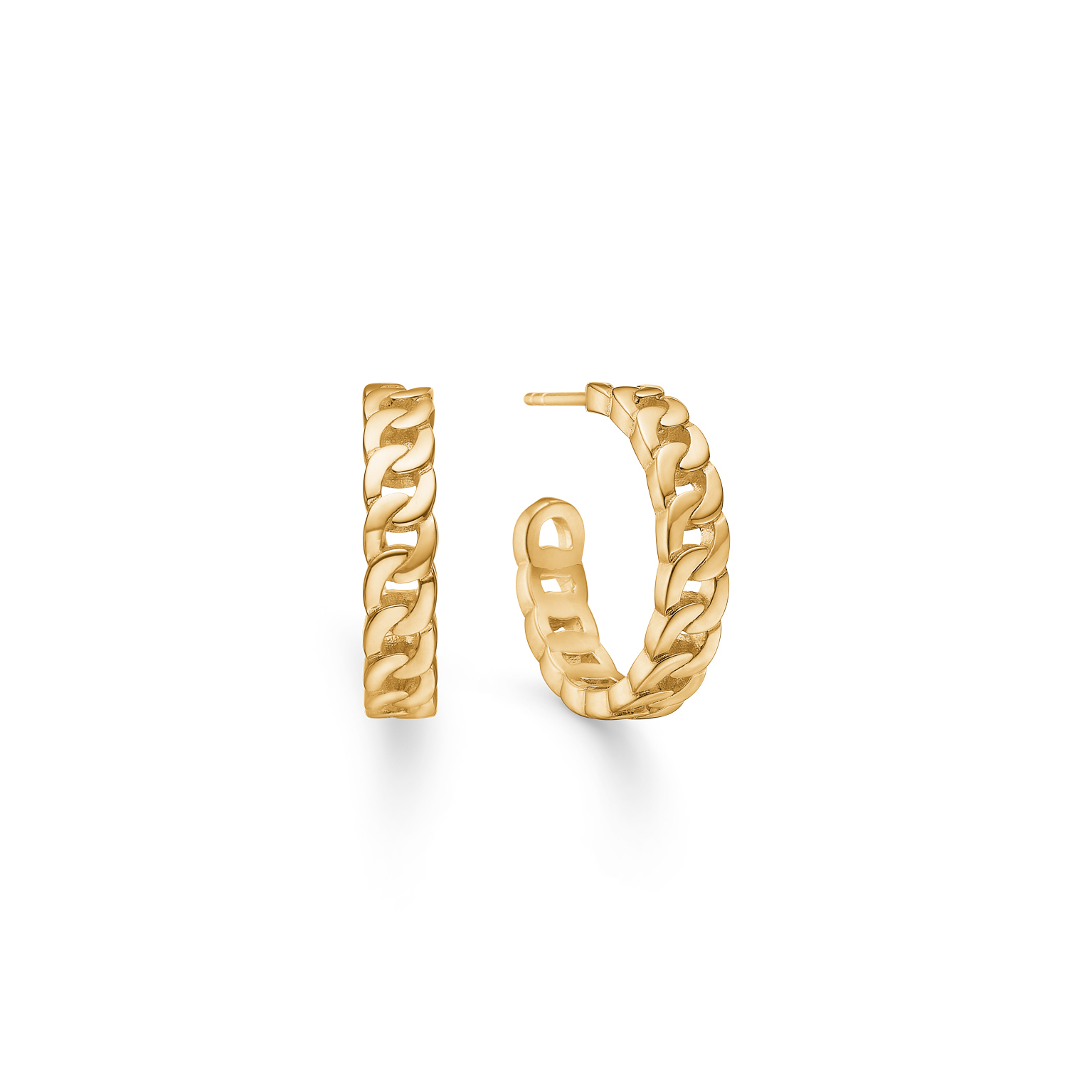 Avilé Jewelry Panzer Stick Earrings Goldplated DI005-GP thumbnail