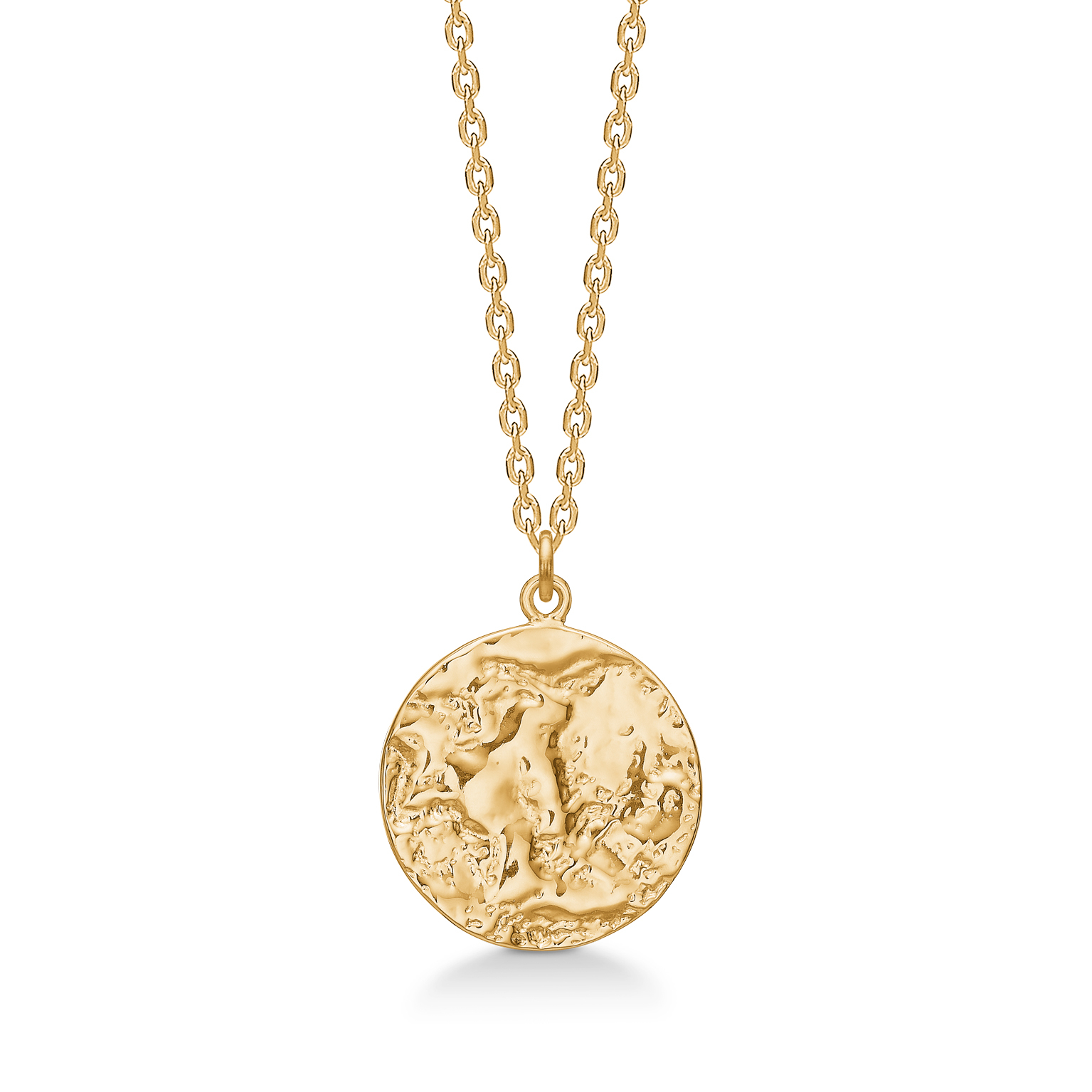 Avilé Jewelry Texture Necklace Goldplated DI008-GP