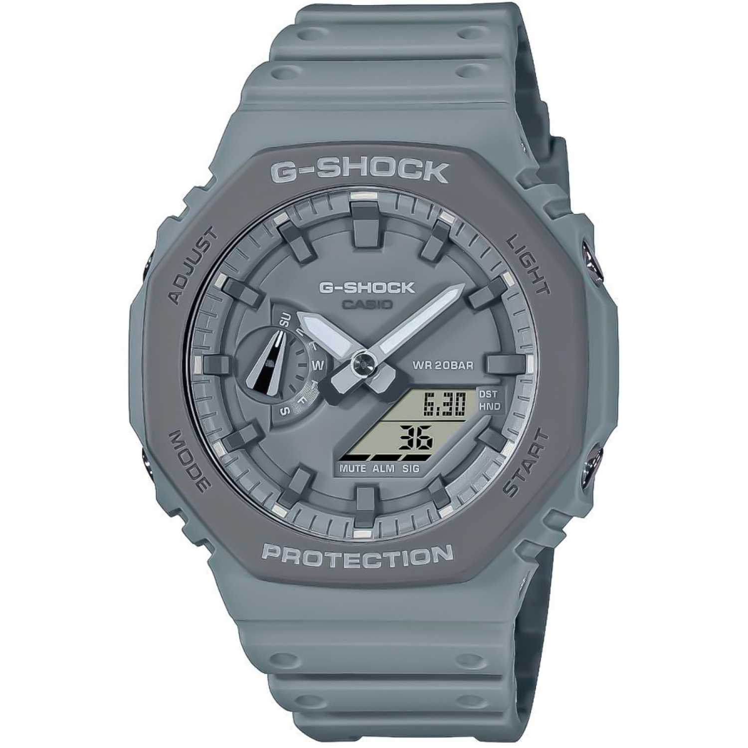 Casio G-Shock CasiOak GA-2110ET-8AER – Herr – 46 mm – Digital – Quartz – Mineralglas