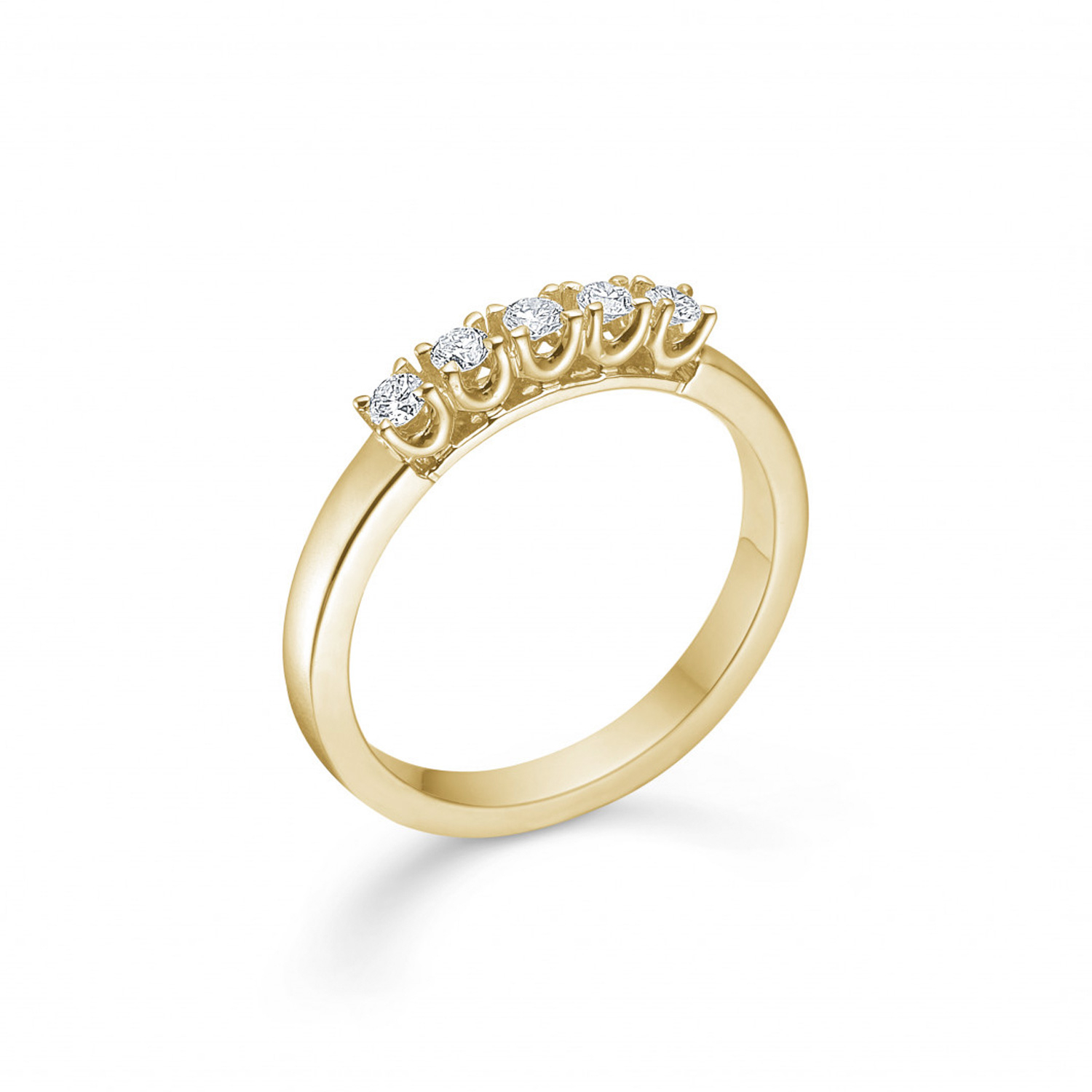 Mads Z Crown Alliance Ring 14 kt. Guld 0,04 ct. 1541845-52 - Woman - Gold thumbnail