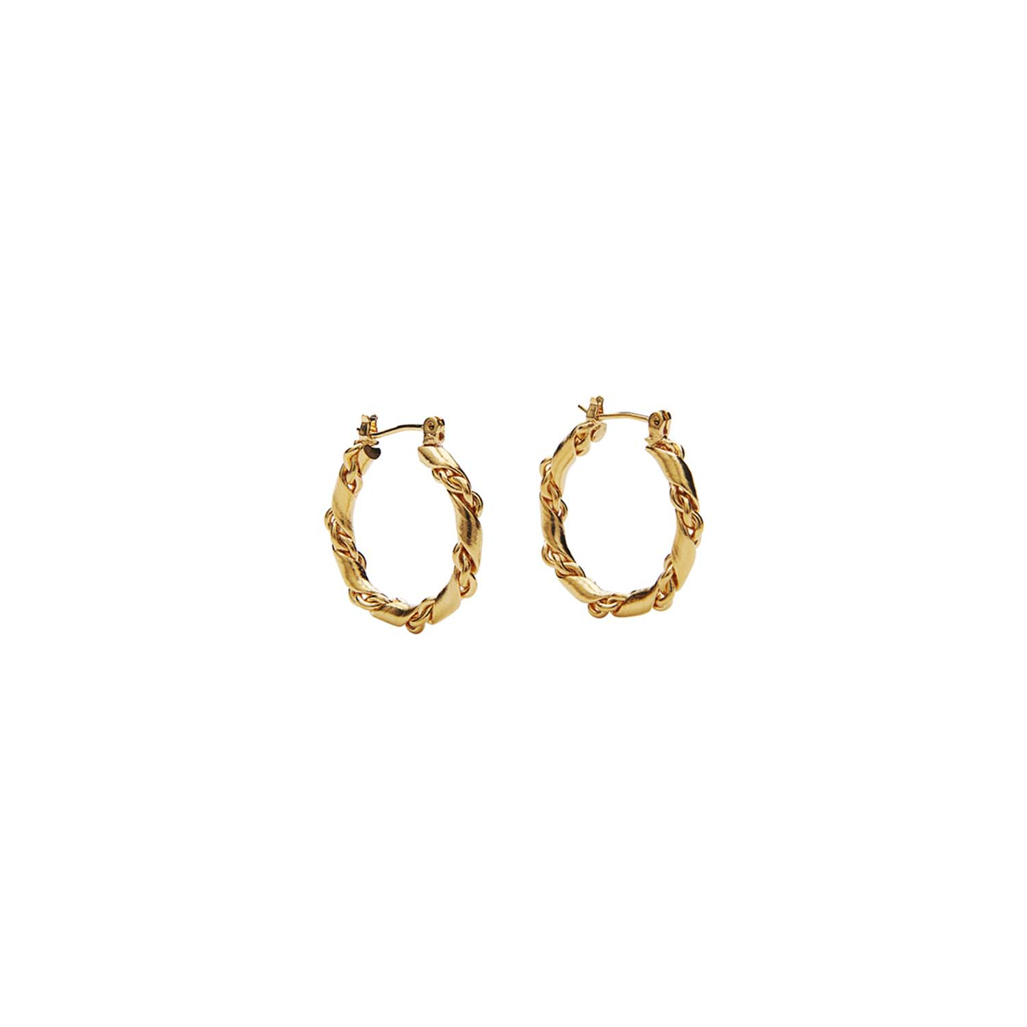 Pico Peytons Øreringe 24 kt. Guldbelagt Messing L01020-FG - Woman - Brass thumbnail
