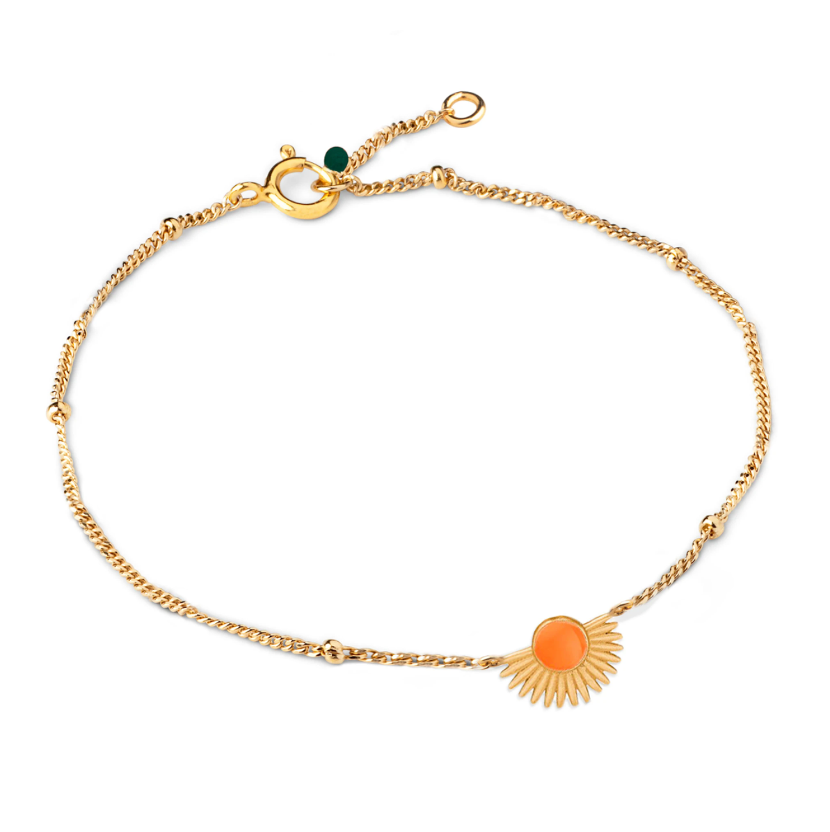 Enamel Soleil Armbånd 18 kt. Forgyldt B78GM thumbnail