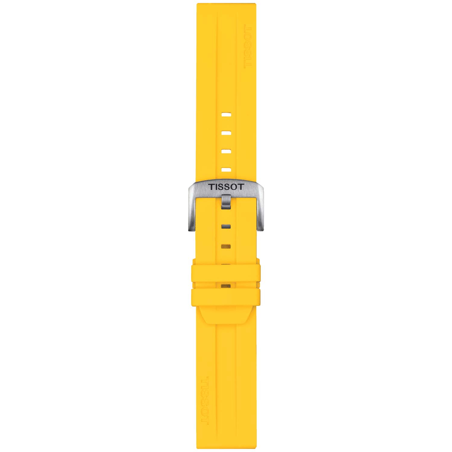 Tissot Yellow Silicone Strap 22 mm T852047916 thumbnail