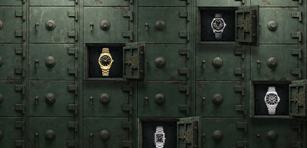 ARCHIVE SALE mobile image of a bank vault