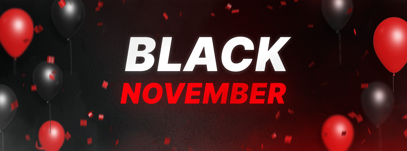 Black November desktop banner