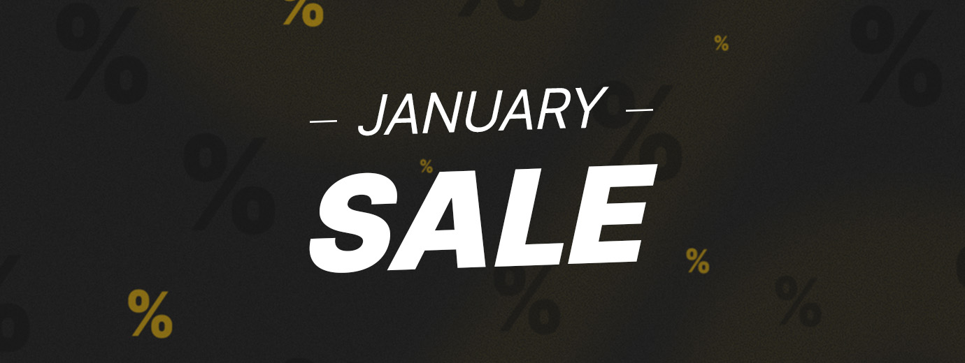 January sale desktop banner