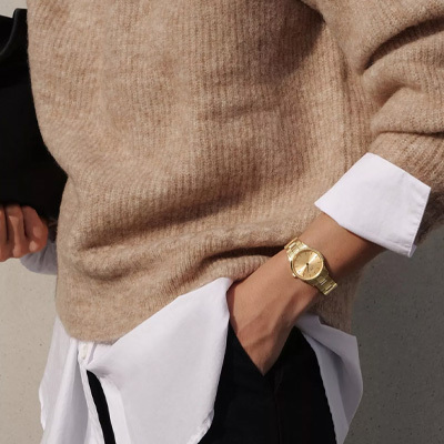 Billede af et Daniel Wellington guldur