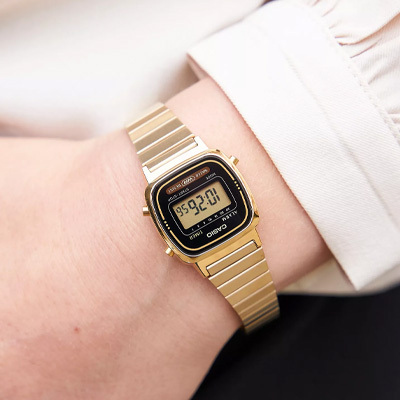 Billede af et Casio Vintage guldur