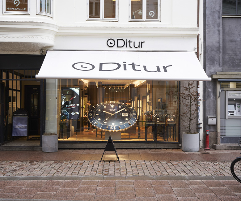 Ditur butik i Aarhus udefra