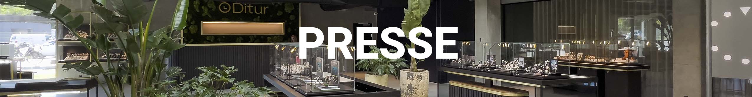 Billede af Ditur Hasselager butik med teksten presse