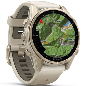 Billede der viser GPS funktionen i et Garmin Fenix 8 ur