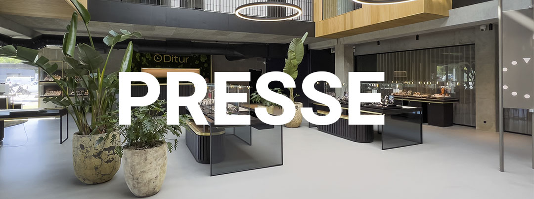 Billede af Ditur Hasselager butik med teksten presse