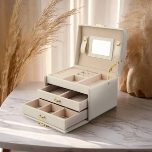 Smykkeskrin i læder