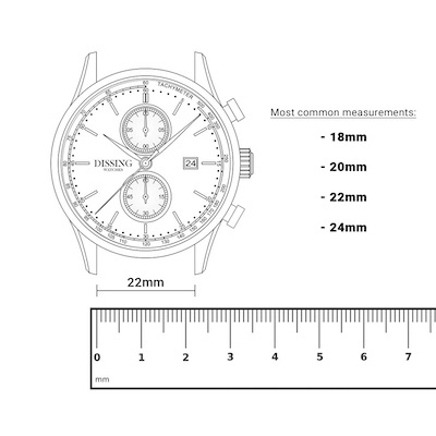 How to find the right watch strap size